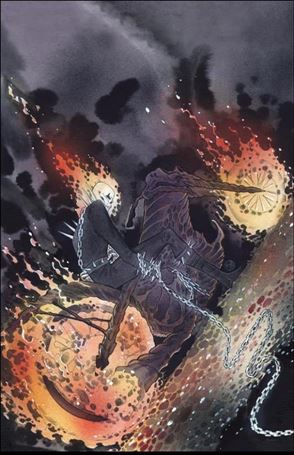 Ghost Rider: Return of Vengeance issue 1-I Peach Momoko Black Flag Comics Virgin Cover 1/1000