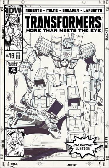 Transformers: More Than Meets the Eye (2012) issue 46-C Nick Roche 1:10 Artist's Edition Cover
