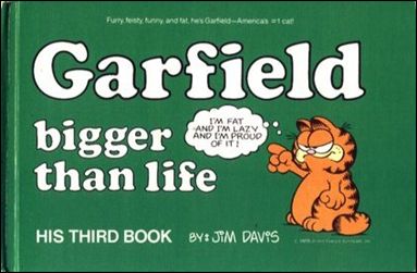 Garfield issue 3 Bigger Than Life - Book Club Edition