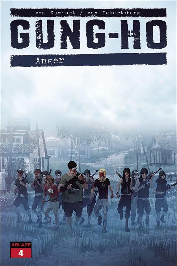 Gung-Ho: Anger issue 4-D Thomas von Kummant Cover