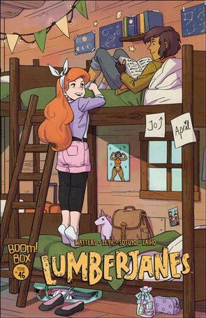 Lumberjanes issue 46-B Michelle Wong Subscription Cover