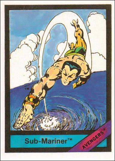 Marvel Universe (Base Set) card 37 Sub-Mariner