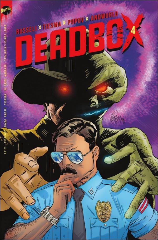 Deadbox issue 4 Ben Tiesma Cover