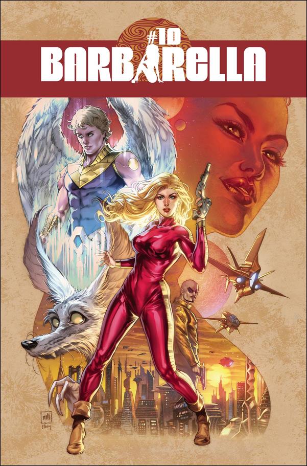 Barbarella (2021) issue 10-P Mike Krome 1:15 Cover