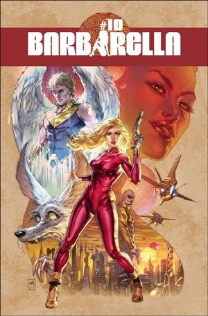 Barbarella (2021) issue 10-P Mike Krome 1:15 Cover