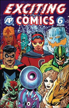 Exciting Comics (2019) issue 6-B Brian Denham Legacy Cover