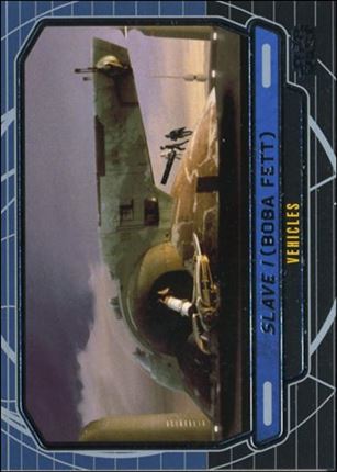 Star Wars Galactic Files (Base Set) card 281 Slave I (Boba Fett)