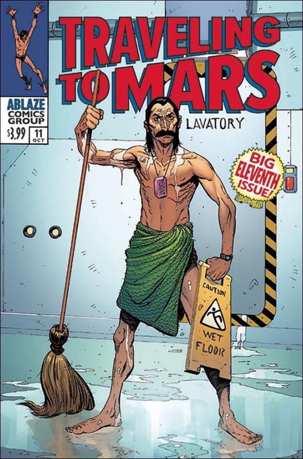 Traveling to Mars issue 11-D Brent McKee Homage Cover