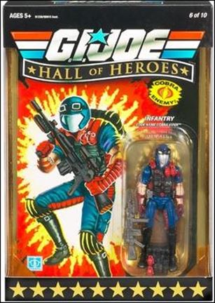 G.I. Joe 25th Anniversary Hall of Heroes figure 6 Infantry (Cobra Viper)