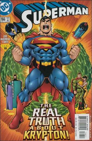 Superman (1987) issue 166-B Standard Cover