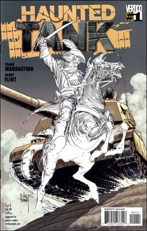Haunted Tank issue 1-B Joe Kubert Cover