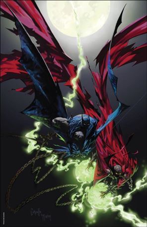 Batman/Spawn issue 1-J Capullo & McFarlane Glow-In-The-Dark Cover