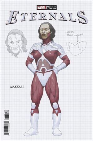 Eternals (2021) issue 6-C Esad Ribic 1:10 Design Cover