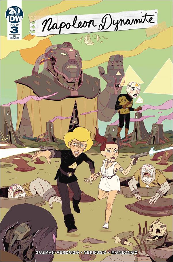Napoleon Dynamite issue 3-C Jorge Monlongo 1:10 Cover