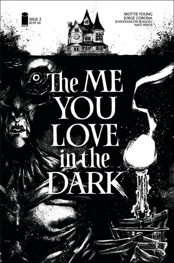 Me You Love in the Dark issue 2-B Black & White Cover (2nd Printing)