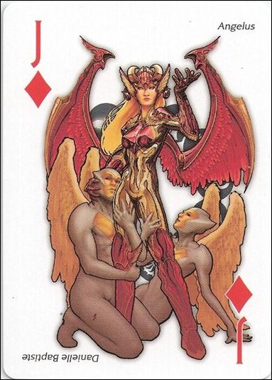 Artifacts Playing Cards (Promo) card J Diamonds Angelus - Danielle Baptiste