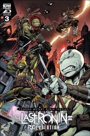 Teenage Mutant Ninja Turtles: The Last Ronin II - Re-Evolution issue 3 Esau Escorza Cardstock Cover