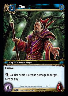 World of Warcraft: Through the Dark Portal (Base Set) card 192 Tim 
