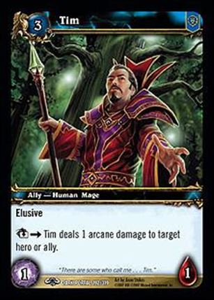 World of Warcraft: Through the Dark Portal (Base Set) card 192 Tim 