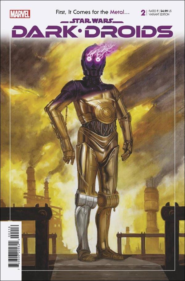 Star Wars: Dark Droids issue 2-E Erik M. Gist 1:50 Cover
