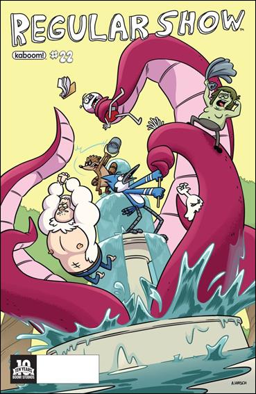 Regular Show issue 22 Andy Hirsch Cover