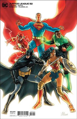 Justice League (2018) issue 52-B Nick Derington Cover