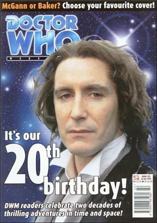 Doctor Who Magazine issue 283-B Paul McGann Cover