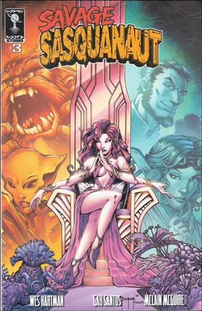 Savage Sasquanaut issue 3-B Craig Babiar Cover