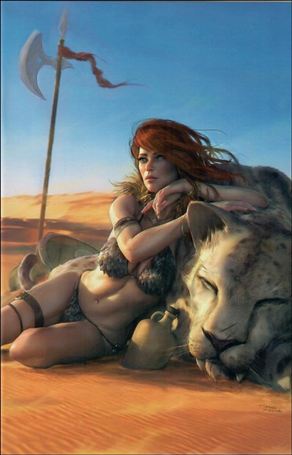 Red Sonja (2023) issue 1-ZU Tiago Da Silva Comic Mint NYCC Virgin Cover