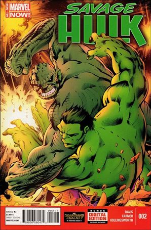 Savage Hulk (2014) issue 2 Alan Davis Cover