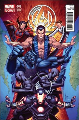 New Avengers (2013) issue 3-B Dale Keown 1:50 Cover