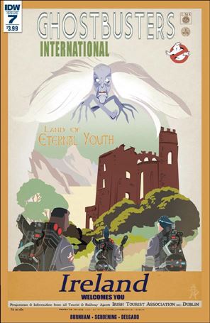 Ghostbusters: International issue 7 Dan Schoening Cover