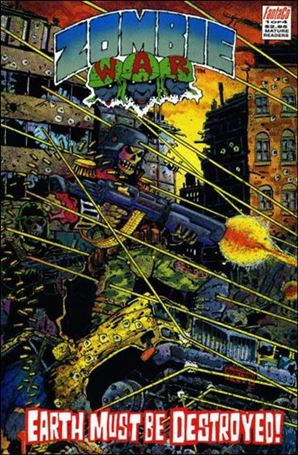 Zombie War: Earth Must Be Destroyed Cover Image 1