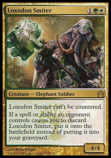 Magic the Gathering: Return to Ravnica (Base Set) card 178 Loxodon Smiter