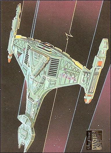 Star Trek Master Series: Series 2 (Base Set) card 53 Klingon  Vor'cha Attack Cruiser