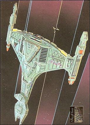 Star Trek Master Series: Series 2 (Base Set) card 53 Klingon  Vor'cha Attack Cruiser