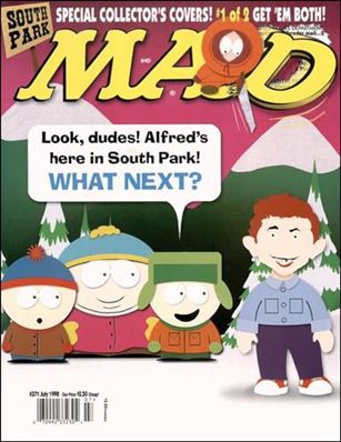 MAD (1955) issue 371 Alfred in South Park