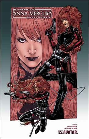 Anna Mercury issue 1-F San Diego Comic-Con Cover