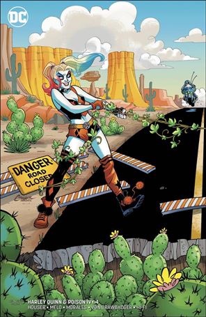 Harley Quinn and Poison Ivy issue 4-B Amanda Conner Cardstock Connecting Cover