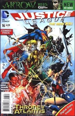 Justice League (2011) issue 16-C Unbagged Ivan Reis Cover Combo Pack