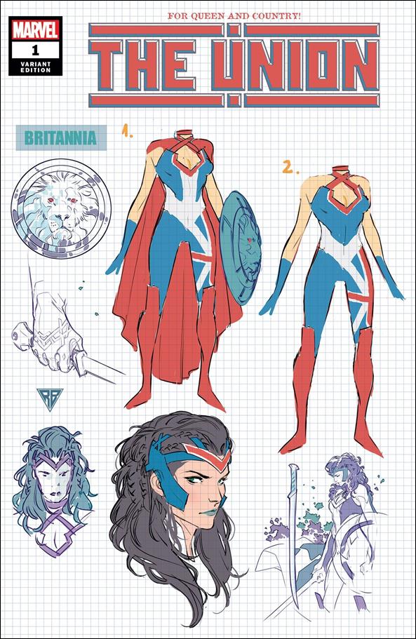 Union (2021) issue 1-B R. B. Silva Design Cover