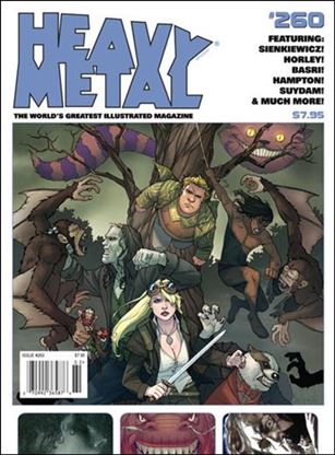 Heavy Metal issue 260-B Newsstand Cover