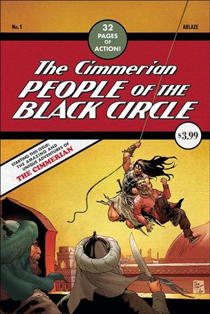 Cimmerian: People of the Black Circle issue 1-E Fritz Casas Cover