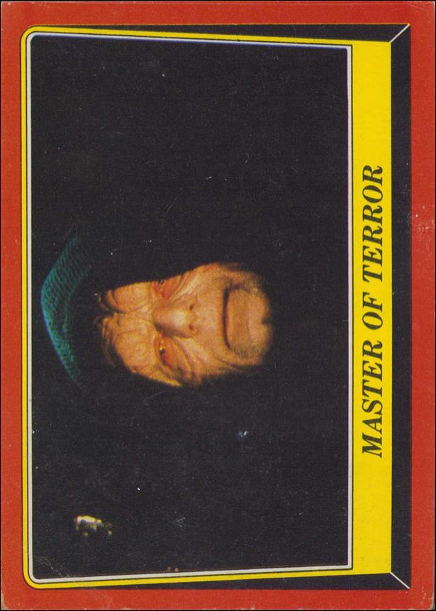 Star Wars: Return of the Jedi: Series 1 (Base Set) card 117 Master of Terror