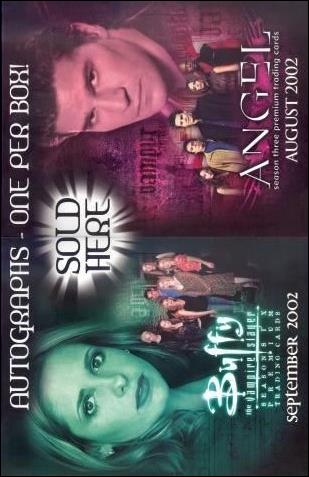 Buffy the Vampire Slayer: Season Six card 7 Sell Sheet (Half Buffy Half Angel)