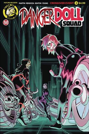 Danger Doll Squad issue 2 Winston Young Standard Cover