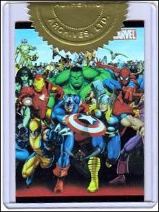 70 Years of Marvel Comics (Case Topper Subset) card CT2 1/333