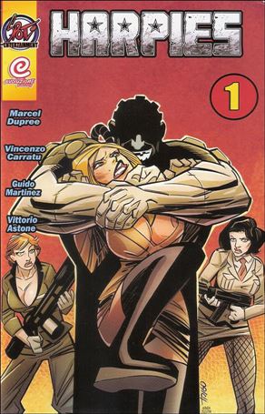 Harpies issue 1-C Carlos Trigo Cover