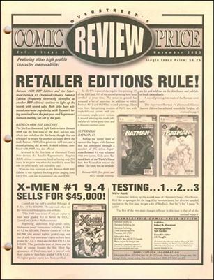 Overstreet's Comic Price Review Cover Image 1