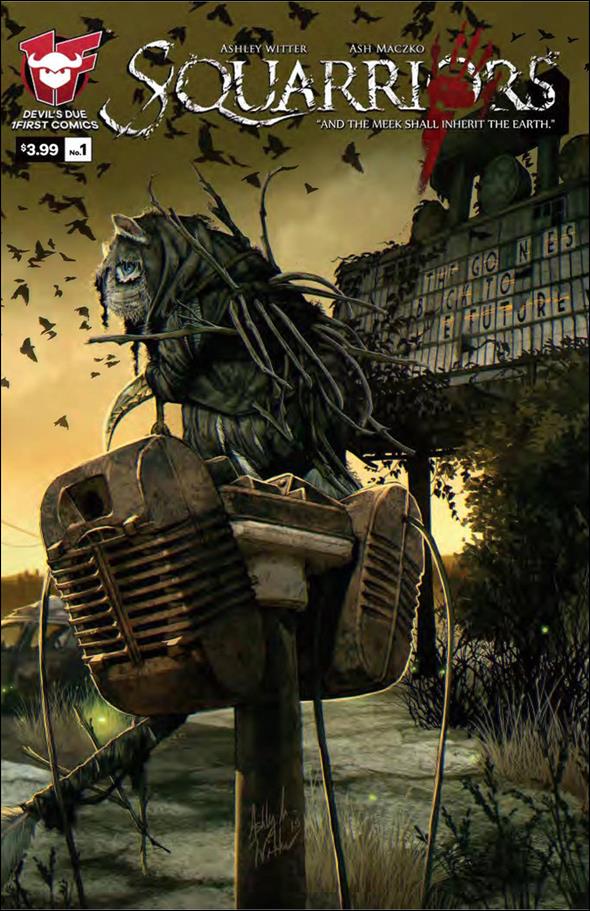 Squarriors (2016) issue 1 Ashley Witter Standard Cover
